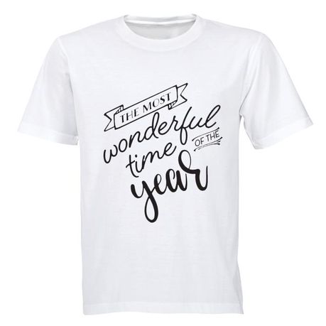 The Most Wonderful Time of the Year - Kids T-Shirt - White