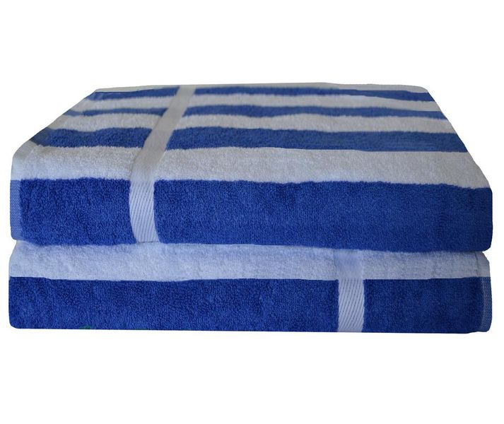 Dreyer Linen 480gsm Pool Towel Set - Pack of 2 - Swimming Towel