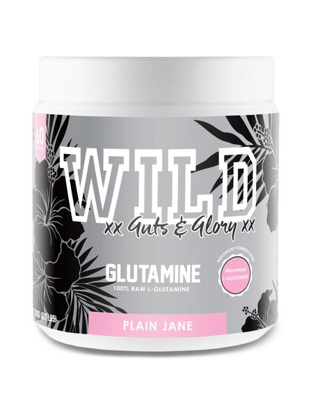 WILD Guts &amp; Glory Glutamine 300g - Plain Jane