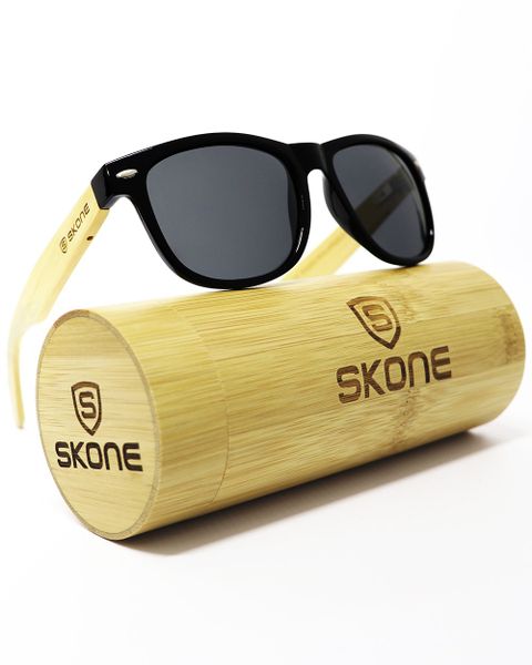 Skone Kalahari Polarised Uv400 Bamboo Sunglasses image