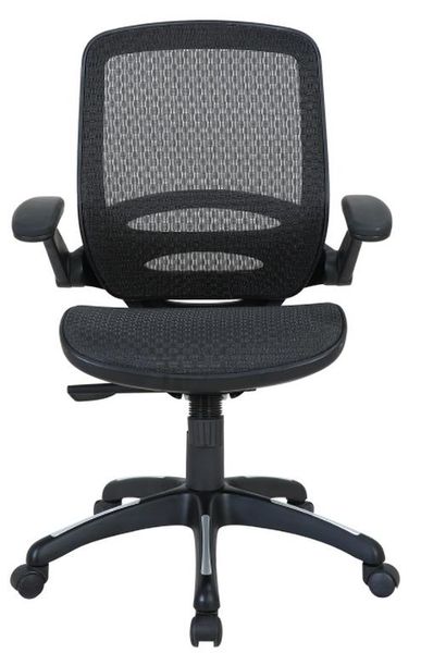 Linx Kyro Task Mid Back Mesh Chair - Black