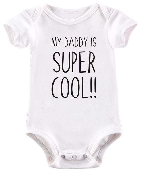 BTSN - My Daddy is super cool baby grow
