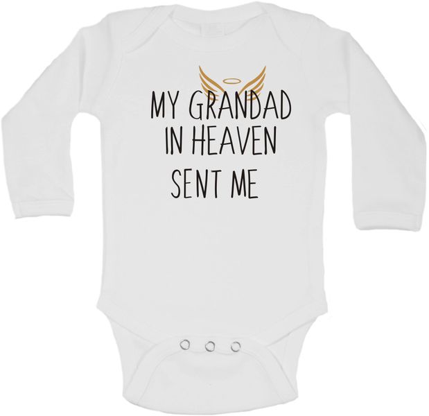 BTSN -My Grandad in heaven sent me baby grow - L