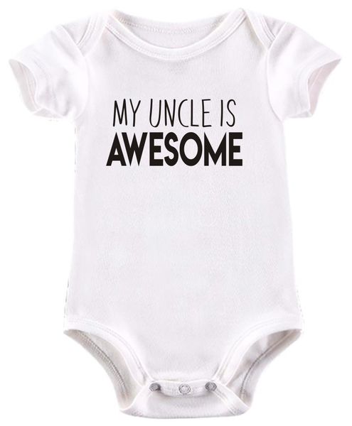 BTSN -My Uncle is awesome baby grow