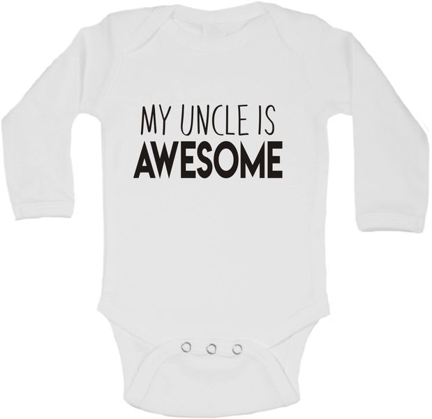 BTSN -My Uncle is awesome baby grow - L
