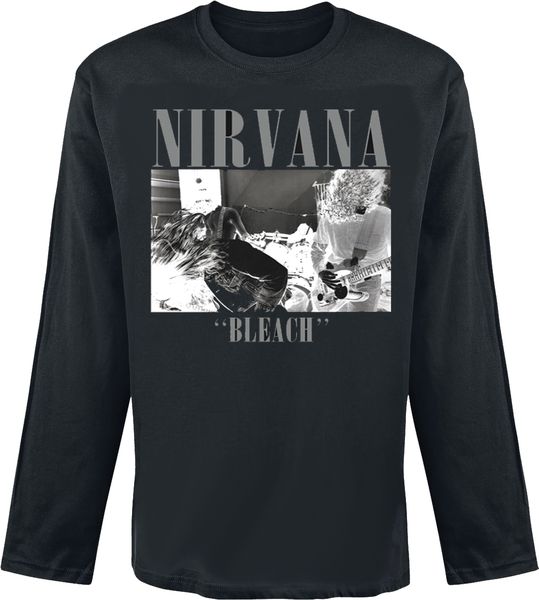 RockTs Nirvana Bleach Longsleeve