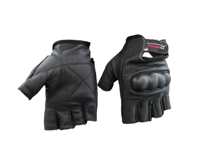 Rotracc Leather fingerless Gloves