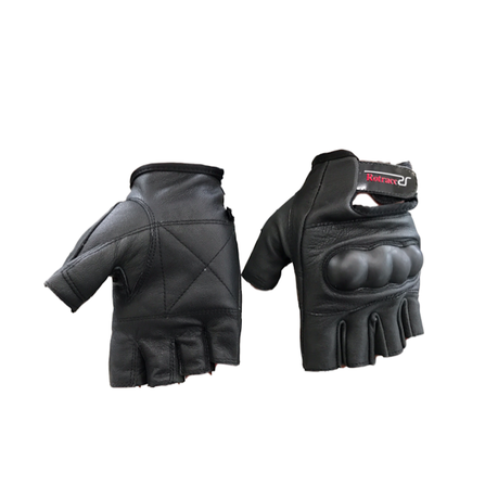 fingerless armored gloves