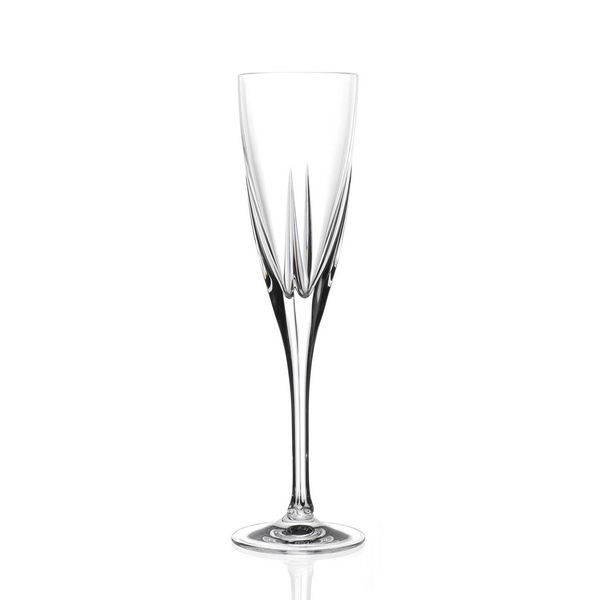 RCR- Fusion Crystal Champagne Flute 170ml - Set of 6