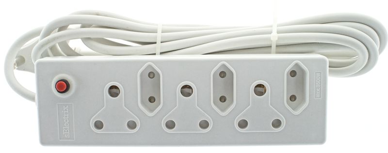 Multi Plug 6 Way with 5m Cord