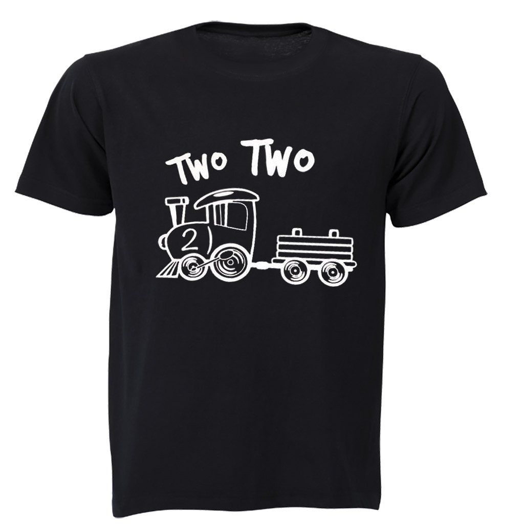 Two Two Train - Kids T-Shirt - Black | Shop Today. Get it Tomorrow ...