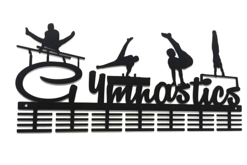 DCDesigners Gymnastics MAG mixed 56 tier medal hanger - Blue