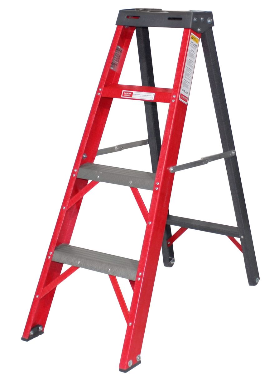 CASLAD - FGS4-ALL Fully Fibreglass Step Ladder 1.2m | Shop Today. Get ...