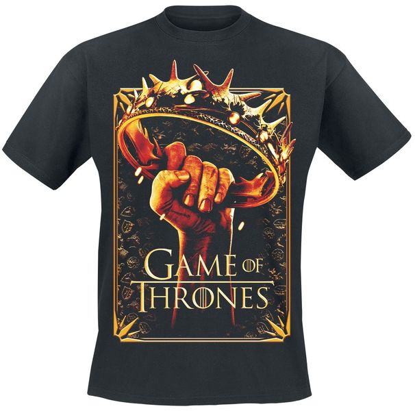 Rock Ts Game Of Thrones Crown T-Shirt