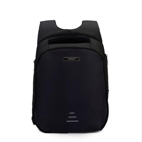 Mason Anti-theft USB Backpack- Black | Shop Today. Get it Tomorrow