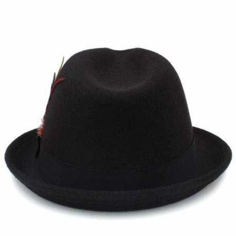 trilby hat with initials