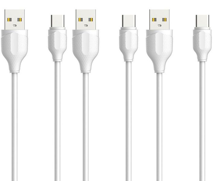 USB Type C Data Cable (Pack Of 3)