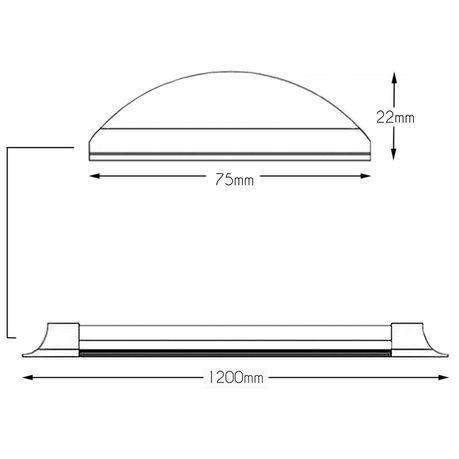 batten ceiling light