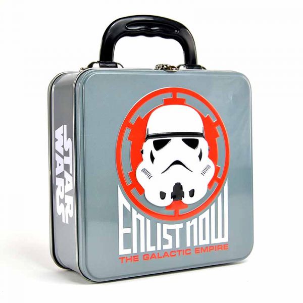 Star Wars - Embossed Tin Tote - Stormtrooper Badge Icon (Parallel Import)