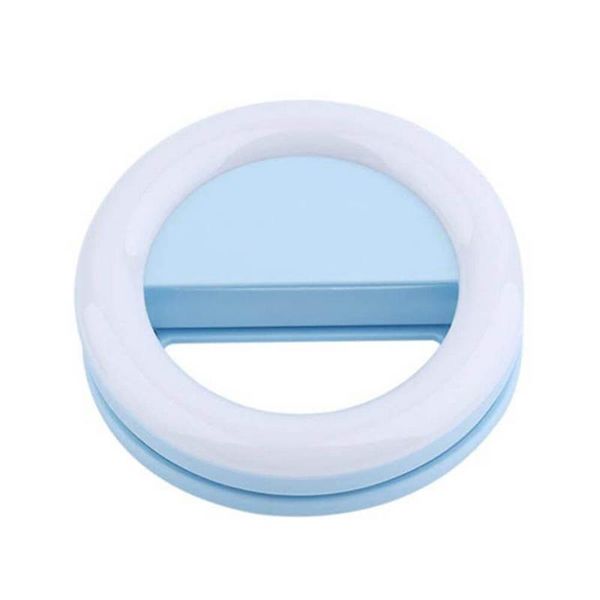 RK-14 Selfie Ring Light for Mobile Phone Blue