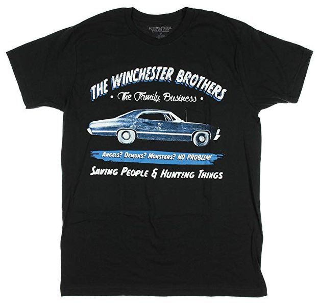 Rock Ts Supernatural Business AD T-Shirt