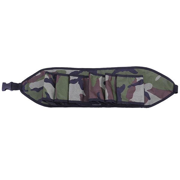 Outdoor Six Pack Beer Bottle Belt - Camo