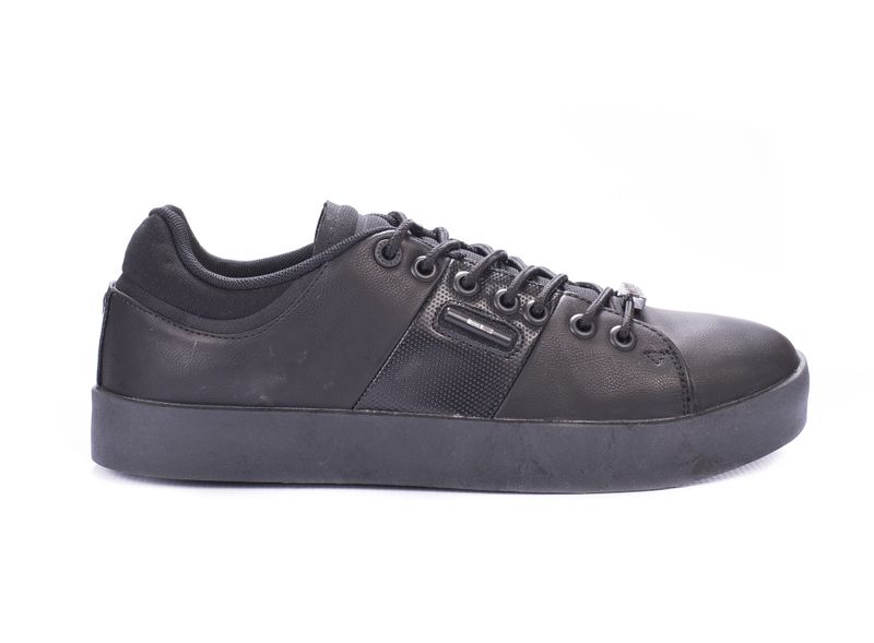 Enrico Coveri - Men s Matte Sneakers - Total Black