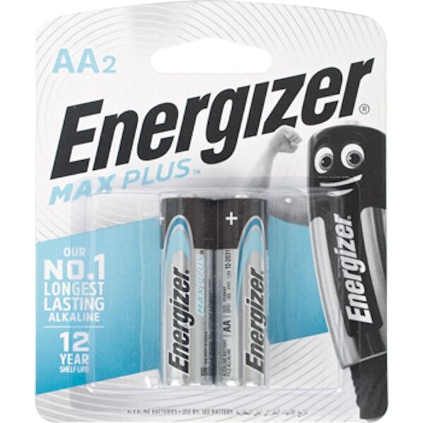 Energizer 1.5v MAX PLUS Alkaline AA Battery Card 2