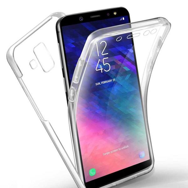 Full Protection Shockproof Cover For Samsung Galaxy A30 2019 - Clear