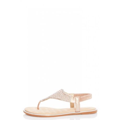Quiz Flat Sandals Outlet Shop, UP TO 68 