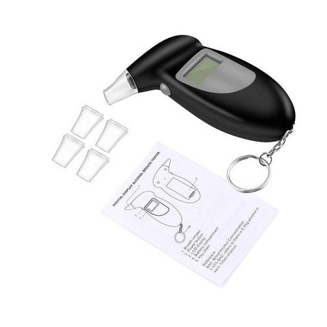 Breathalyzer Digital Alcohol Tester Detector Breath Analyzer - Health &  Household - Temu