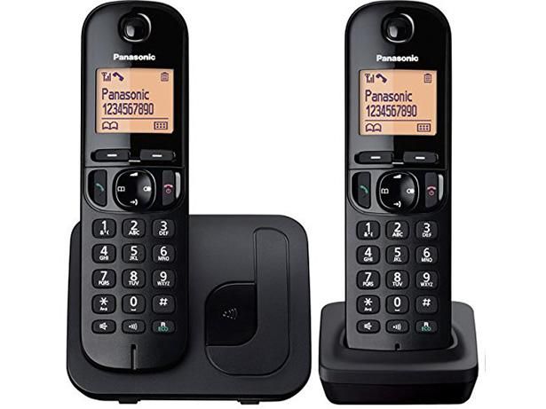 Panasonic KX-TGC212 Digital Cordless Phone with 2 Handsets