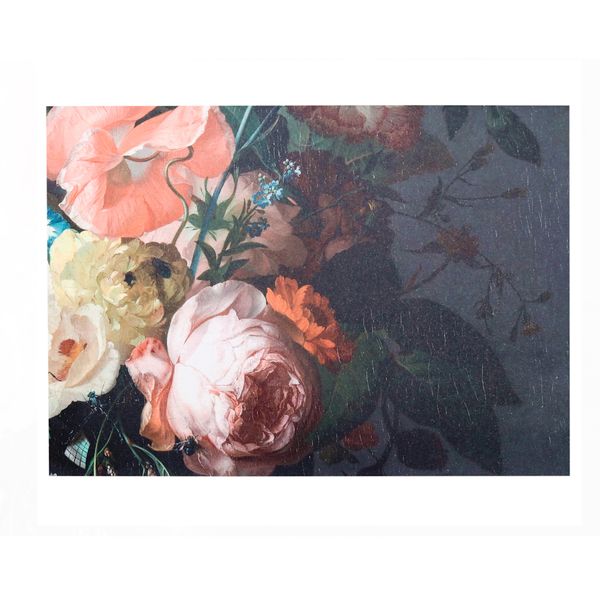 Republic Sourcing Disposable Paper Placemat Floral Print