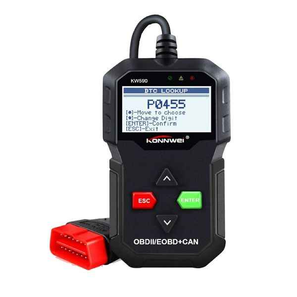 Konnwei KW590 OBDII Diagnostic Vehicle Engine Scanner