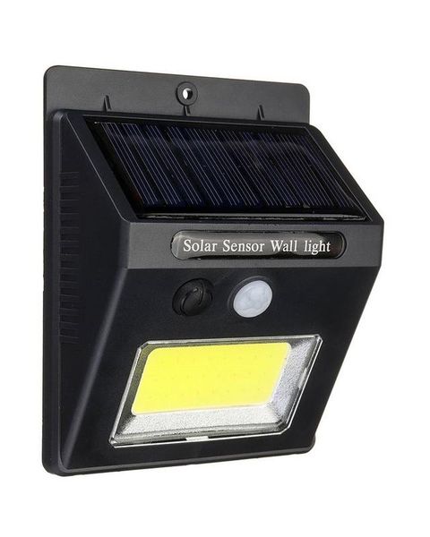 COB Solar Power Motion Sensor Wall Light
