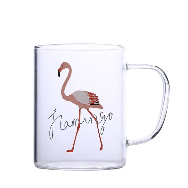 Gift Tribe Flamingo Coffee Mug 400ml 11 x 8cm