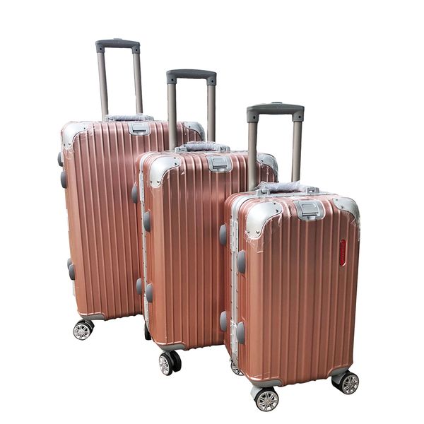 3 Piece Cabin Luggage Set - Blue