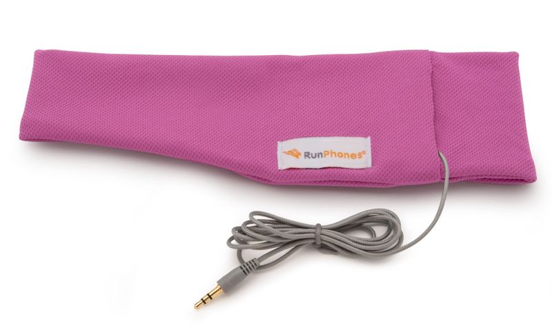 Runphones - Classic Headphones for Jogging and the Gym – Colour: Orchid