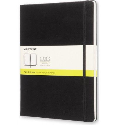 Moleskine Classic Black X-Large Plain Notebook