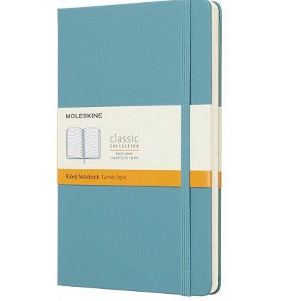 Moleskine Classic Reef Blue Large Ruled
