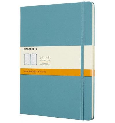 Moleskine Classic Reef Blue X-Large Ruled