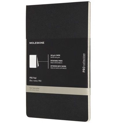 Moleskine PRO Pad Black Large Notebook