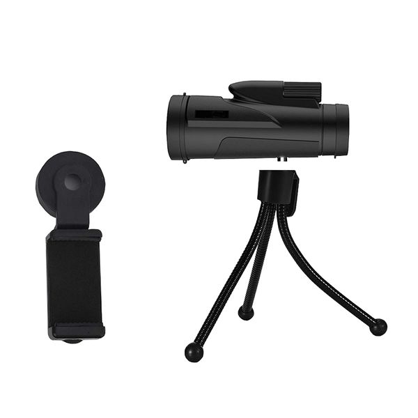 12x50 HD Low Night Vision Waterproof Monocular Telescopes