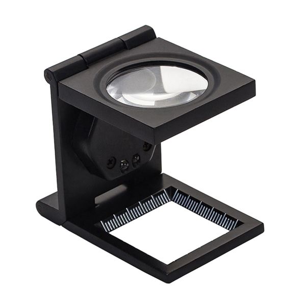 10X Foldable Metal Magnifying Glass