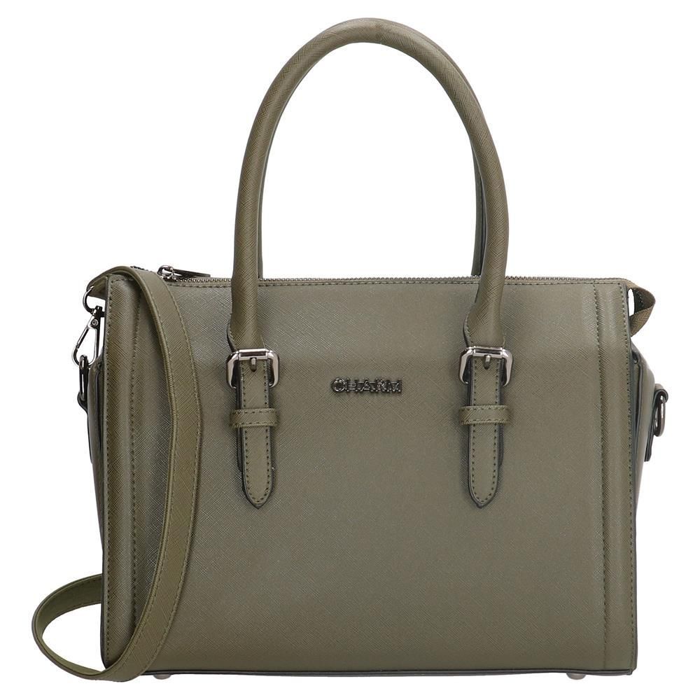 Charm London Birmingham Ladies PU Hand Bag Olive Shop Today. Get it Tomorrow!