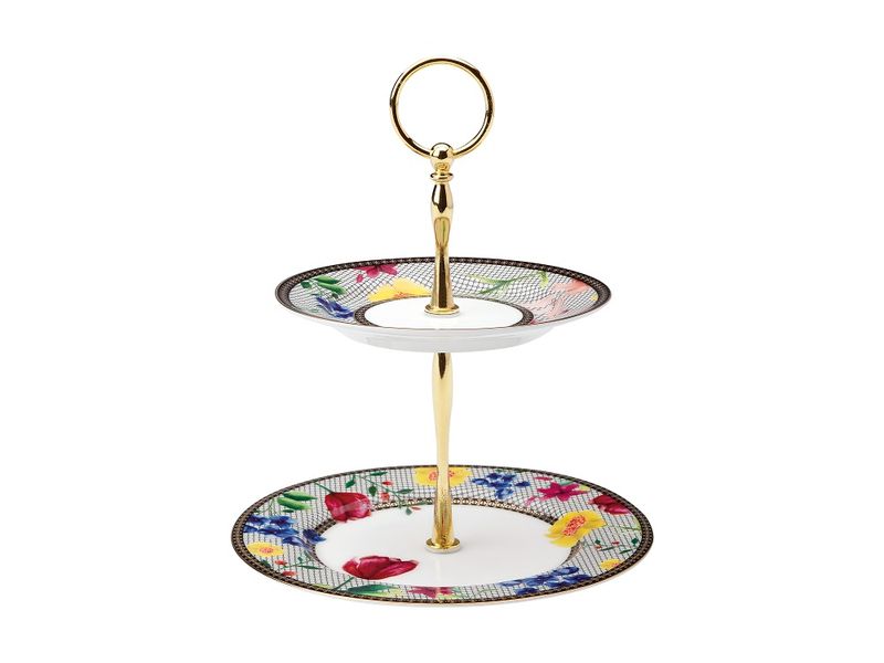 Maxwell &amp; Williams Contessa Two-Tier Cake Stand