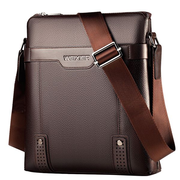 Men Business Casual Vertical Type Square Type Shoulder Bag