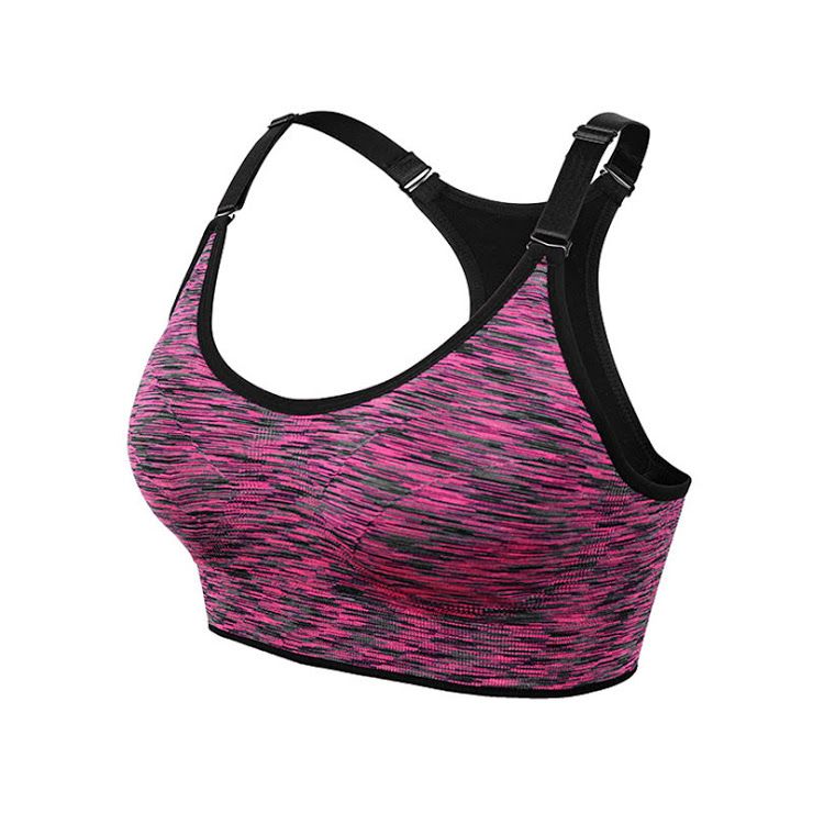 VEQKING Quick Dry Wireless Women's Gym Sports Bra - Purple | Shop Today ...