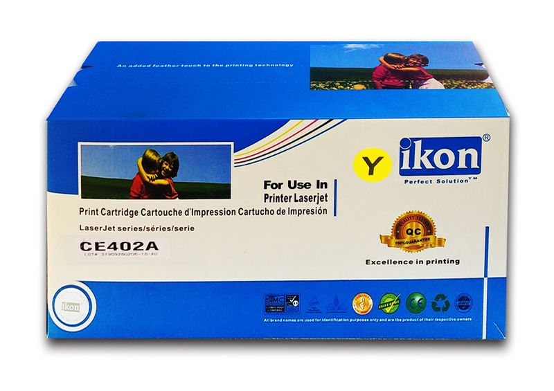 HP 507A (CE402A) Compatible Laser Toner Cartridge - Yellow