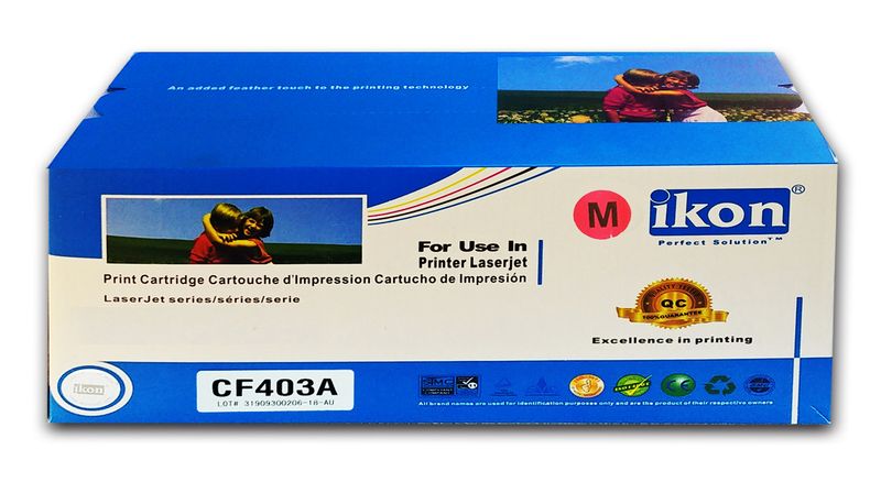 HP 201A (CF403A) Compatible Laser Toner Cartridge - Magenta